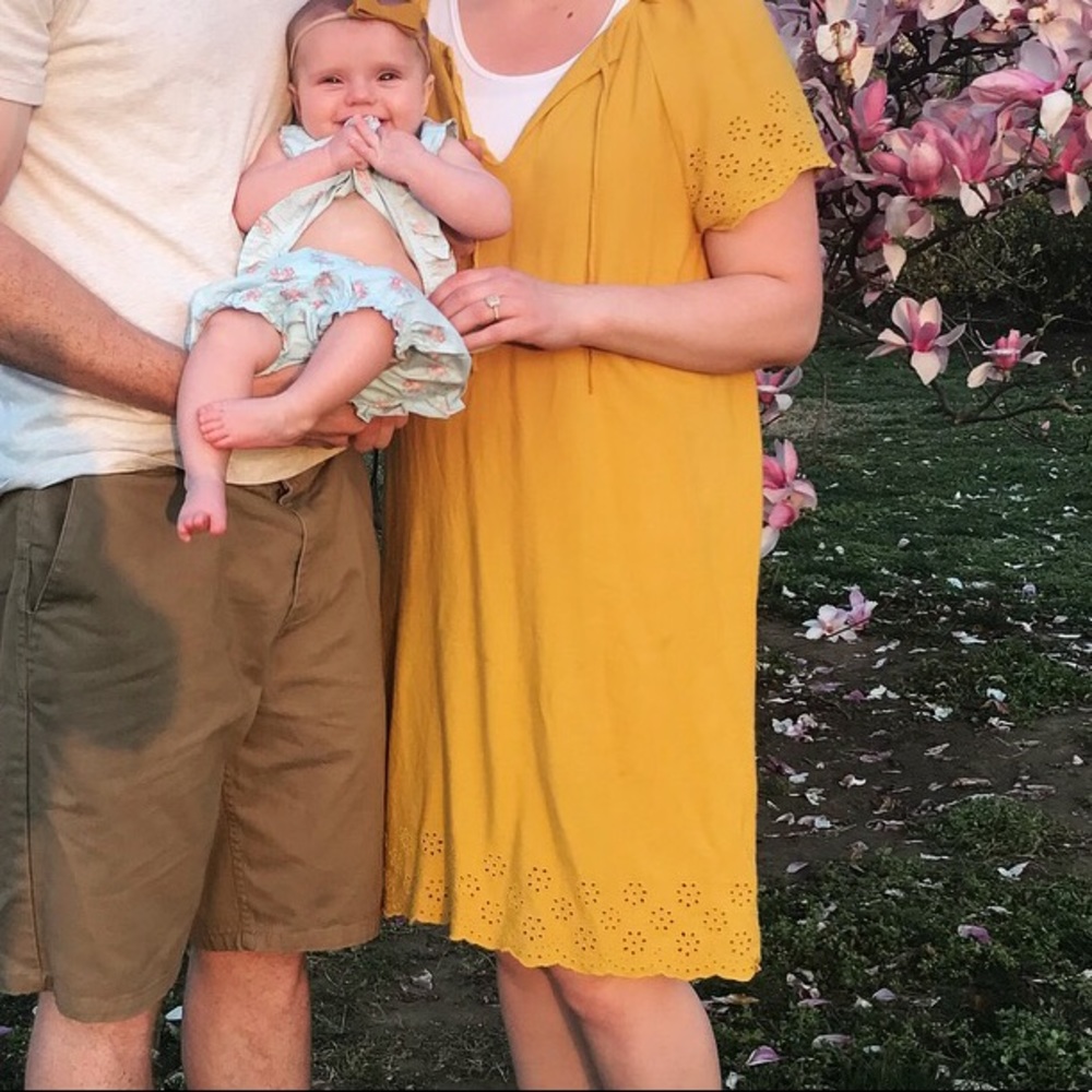 Yellow dress